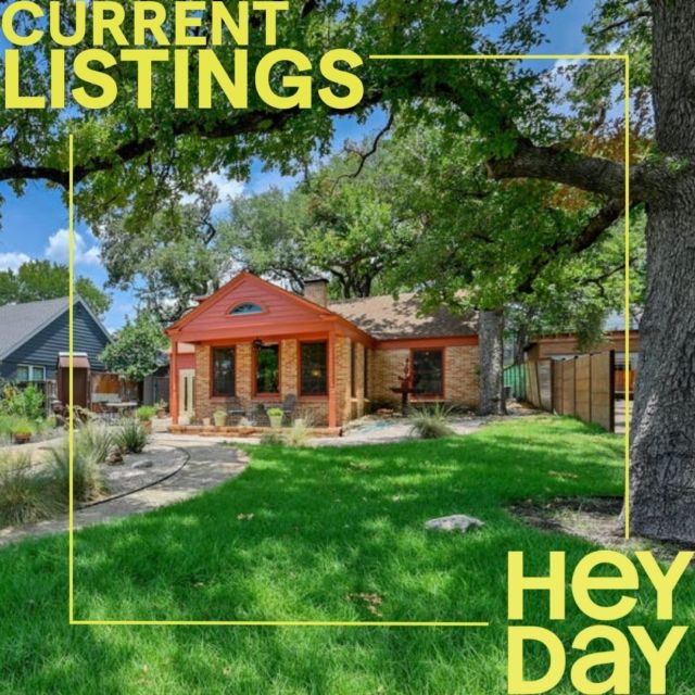 Almost the weekend! The Heyday Group has some adorable listings active on the market right now. Check them out and DM us for more info!

1714 PALMA PLAZA
Austin, TX 78703 

4514 CERVINIA DRIVE
Round Rock, TX 78665

1015 E YAGER LANE #134
Austin, TX 78753

4418 STEARNS LANE #B
Austin, TX 78735 (Lease)

2413 ROCKRIDGE DR
Austin, TX 78744 

1723 NELSON RANCH LOOP
Cedar Park, TX 78613

112 2ND ST
Elgin, TX 78621
