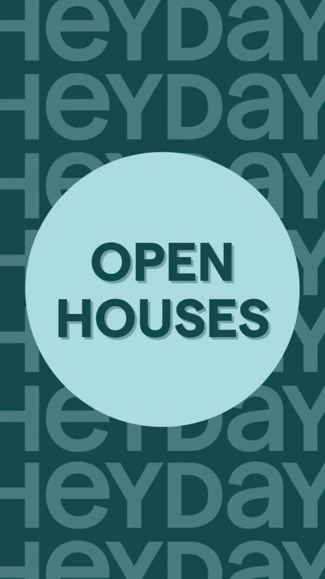 2 great open houses this weekend! Come say hey! 👋🏼🏡✨