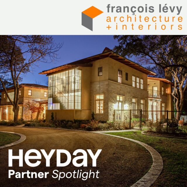 This month, we are excited to partner with and promote François Lévy Architecture + Interiors - a design-oriented architecture & interiors firm based in Austin. @fl_ai_atx is committed to community-based, humane architecture. Their mission is to facilitate living the best life possible, creating buildings with which their clients are thrilled and involving them in the process of creation.

Connect with François Lévy Architecture + Interiors:
@fl_ai_atx
francoislevy.com