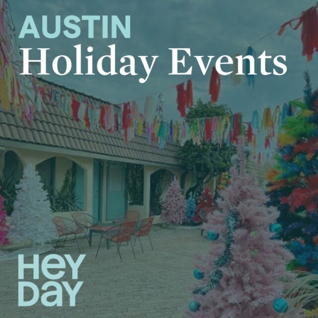 The holidays are upon us! So many events have already kicked off- be sure to check this list for some fun happenings around town this holiday season ❄️🎄🎅