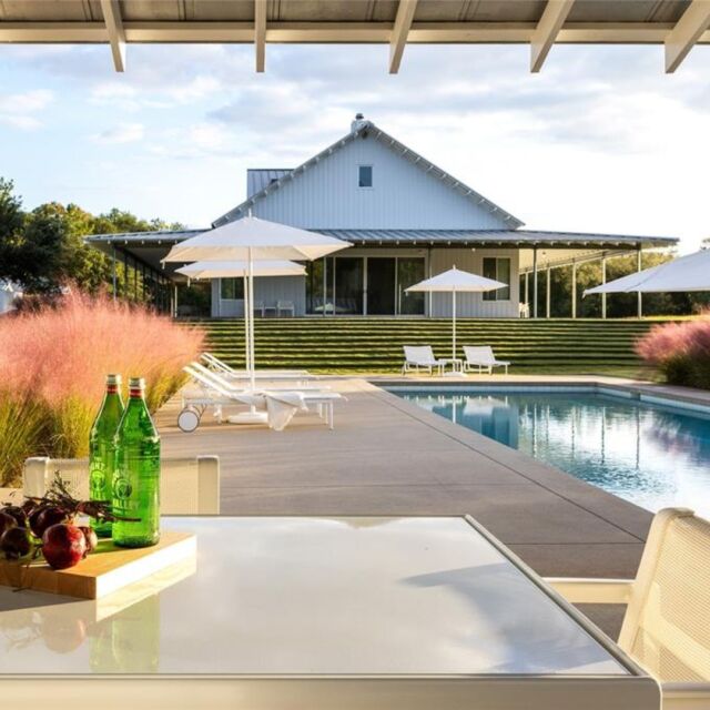 A 656-acre ranch near College Station is on the market for $42M. This luxe ranch retreat is a sprawling private escape in southern Grimes County. The main home is open-concept design and plays to the space with “soaring” ceilings and wall-to-wall windows throughout. Guests can live out their Post Ranch Inn memories at the sauna, massage studio, full indoor gym, and even a commercial laundry room. 

Listed exclusively by Nancy Almodovar with Nan & Co Properties