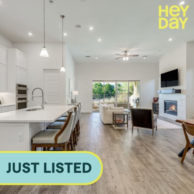 JUST LISTED!
4300 Flameleaf Sumac 
Listed by @meredithalderson.heyday

3 BD | 2.5 BA | Built in 2021
Offered for $849,000

Experience the charm of this Spanish-style, stand-alone condo in West Austin's gated East Village community, offering single-family living with small-lot convenience just minutes from Hill Country Galleria. Step inside to discover modern finishes including wood floors, soaring 12-foot ceilings, and large windows that flood the open-concept living space with natural light. The gourmet kitchen shines with Monogram stainless steel appliances and quartz countertops, while the spacious primary suite features an oversized walk-in closet and luxurious bathroom. Enjoy Barton Creek Canyon views from your extended covered patio, perfect for outdoor entertaining, plus access to community green spaces in the highly rated Lake Travis School District. This low-maintenance home combines style and convenience with luxury features like a whole-house water filtration system and gas fireplace, creating the perfect blend of comfort and sophisticated living.