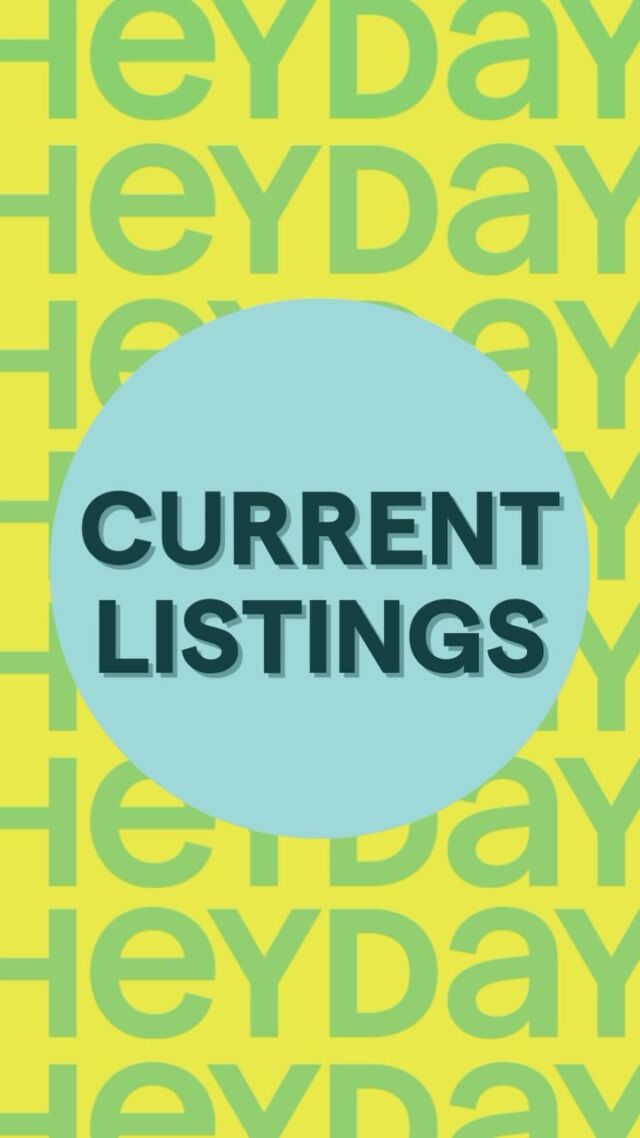 Current listings and off-market opportunities! We have some incredible listings hitting the market in 2025 that we can’t wait to share. DM us to learn more 🏠