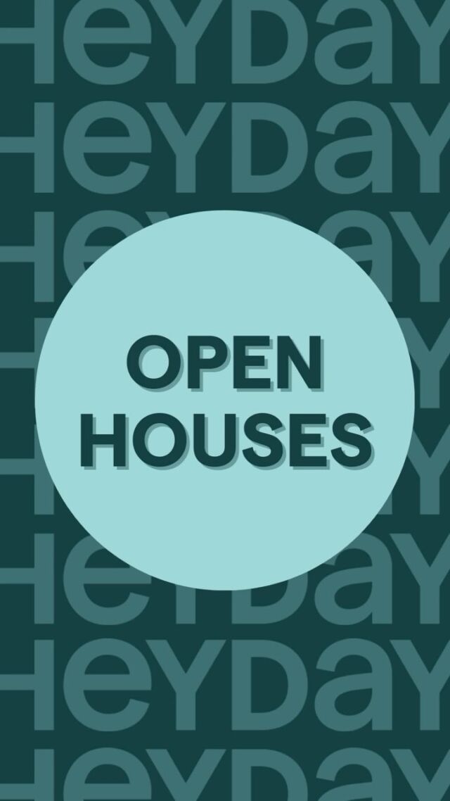 Kicking off 2025 with 2 great open houses! Come say hey! 🏡