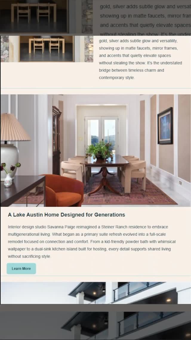 Are you subscribed to our monthly newsletter? DM us to be added to the list to receive updates on the local housing market, design trends, and upcoming events around Austin!