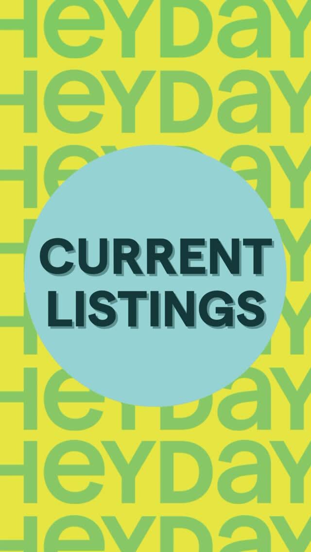 Current listings and COMING SOON properties! DM us to learn more about what we have on the market and coming up.